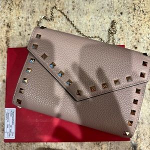 Valentino Rockstud purse on chain